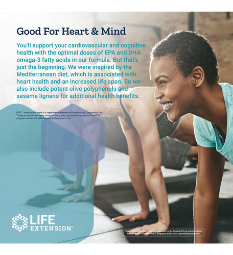 Life Extension - Super Omega-3 Epa/dha Con Lignanos De Sésam