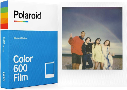 Imagen 1 de 5 de Polaroid Color 600 Films Pack P/ 8 Fotos