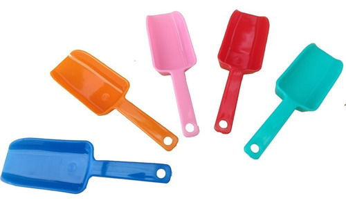 Cucharones Mini Pequeños Dulces Semillas 25 Pzs Plastico