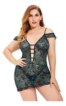 Comprar Ropa De Lencería Nueva Talla Grande, Ropa De Dormir De Encaj