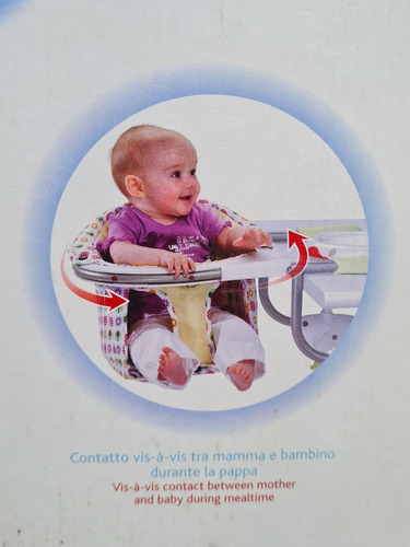 Oportunidad Silla De Mesa Casi Nueva Para Comer Bebé Chicco (Usado)