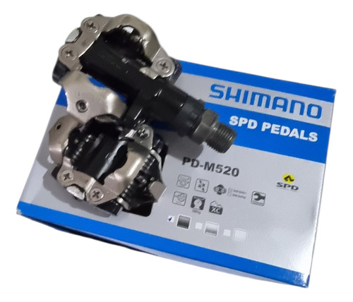 Pedales Shimano Mtb Pd-m520 Negro (Usado)