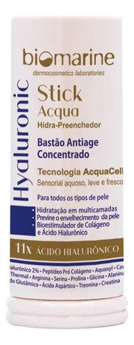 Hyaluronic Stick Acqua 12g Biomarine Hidratação Profunda