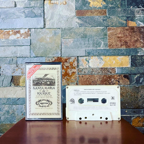 Cassette Quilapayún  Santa María De Iquique (ed. 1984 Chi)