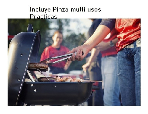 Imagen 4 de 5 de Plancha Chivitera 50x30 Con Prensa Incluida Para 2 Hornallas