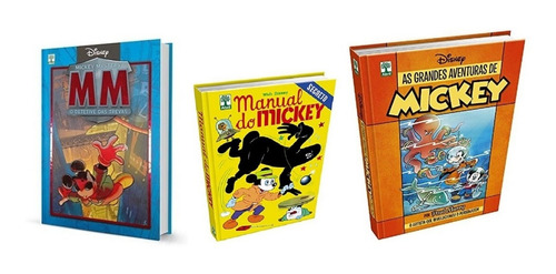 Hq Mickey Mistery Grandes Aventuras Manual Disney + Frete Gr