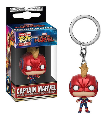 Funko Pop Marvel Characters Llavero Colgante Cadena