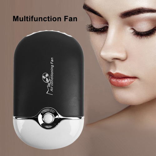 Imagen 3 de 10 de Mini Ventilador Usb Rosa Para Extensiones De Pestañas Y Uñas