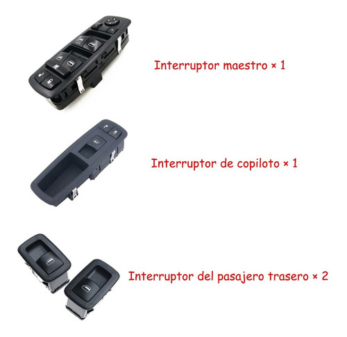 Kits De Interruptores De Ventana De 4 Puertas Para Dodge