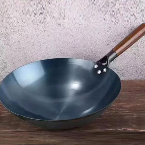 Sartén Wok Wok De Hierro Wok Para Cocinar A Gas Wok 34 Cm