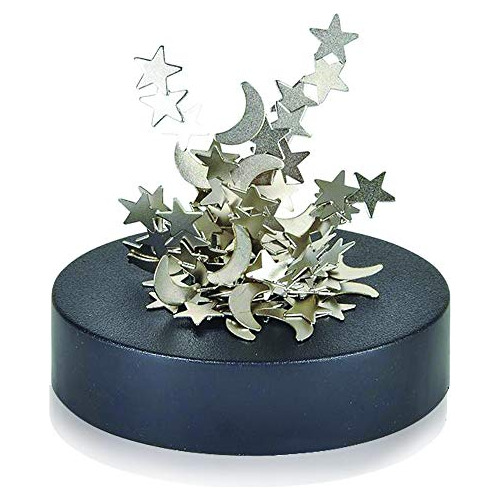 Escultura Magnética De Lunas Y Estrellas, Juego De 2 D...