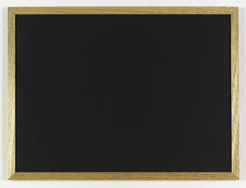 Pizarron Pizarra De Tiza Negro 40x50 Cm + 200 Tizas