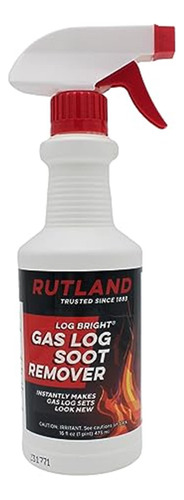 Rutland Products Rutland 570-6 Bright Gas Log Soot Remover, 