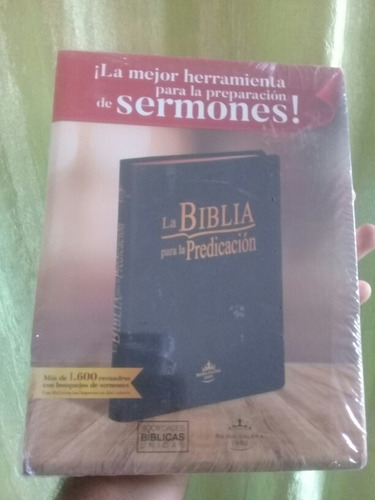 Biblia De Estudio La Biblia Para La Predicacion