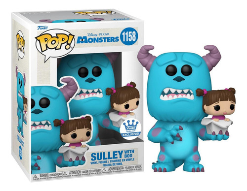 Funko Pop! Monsters Inc Sulley With Boo 1158 Disney Pixar Ex (Usado)
