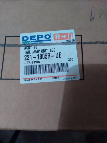 Stop Trasero Derecho Hyundai Accent 98/02 Depo 221-1905r-ue