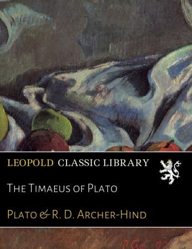 Libro: En Inglés El Timeo De Platón