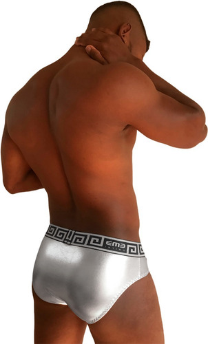 Imagen 2 de 2 de Calzoncillos Briefs Metalizados (ropa Interior Masculina)