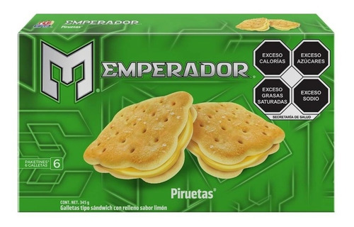 Emperador Galletas Gamesa Pirueta 345g Grande