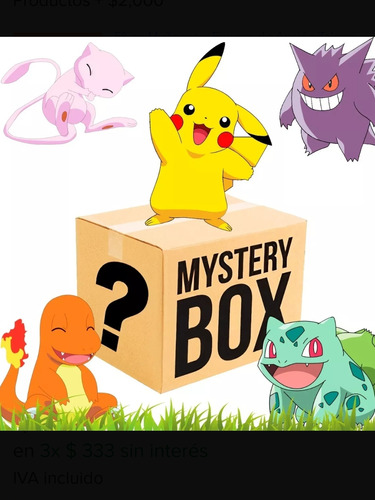 Pokemon Tcg Mystery Box 