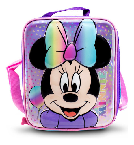 Lonchera Escolar Para Niños Térmica Disney Minnie Mouse