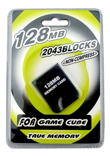 Cartão Memory Card 128mb Nintendo Game Cube