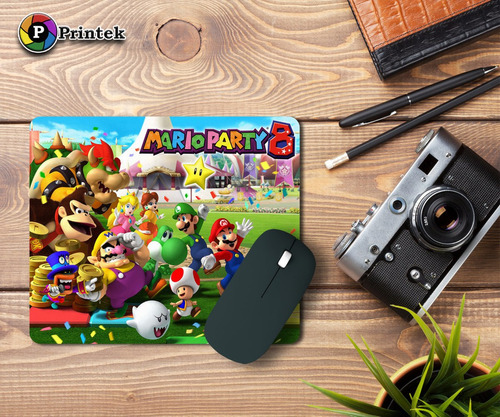 Mouse Pad Juego Mario Bros - Varios Modelos - Printek