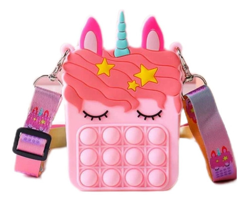 Cartera Popit Unicornio Antiestrés