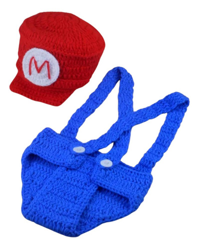 Disfraz De Crochet De Mario Y Luigi Bros 