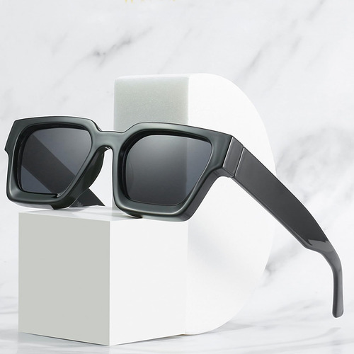 Lentes De Sol Cuadradas For Mujer Hombres Gafas De Sol