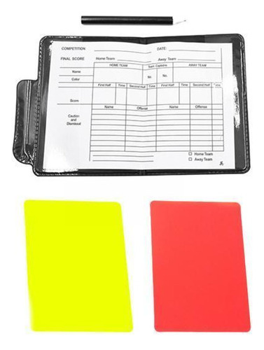 . 2 Paquete De 2 A 4 Juegos De Tarjetas De Árbitro 2 Piezas
