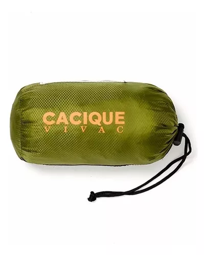 Funda Vivac Cacique Saco Para Bolsa De Dormir - Impermeable Color Verde