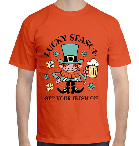 Playera Festividad Dia San Patricio Irlanda Cerveza