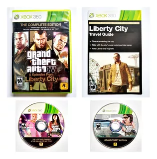 Grand Theft Auto Iv & Episodes From Liberty City Xbox 360