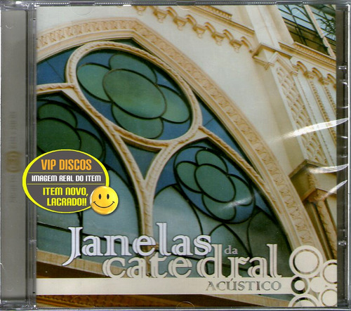 Cd Janelas Da Catedral Acústico Kim E Júlio - Lacrado Raro