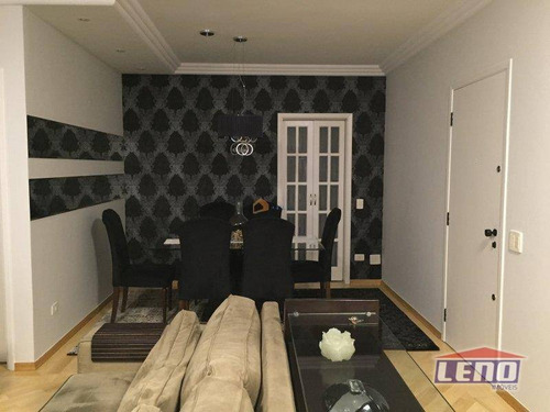 Imagem 5 de 13 de Apartamento Com 3 Dormitórios Para Alugar, 126 M² Por R$ 4.000,00/mês - Vila Regente Feijó - São Paulo/sp - Ap0295