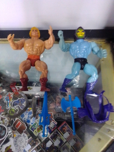 Figuras Heman Y Skeletor Motu Vintage 80s Originales (Usado)