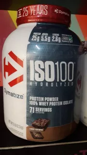 Dymatize | Iso 100 | Hidrolizada | 5 Lb | Fudge Brownie