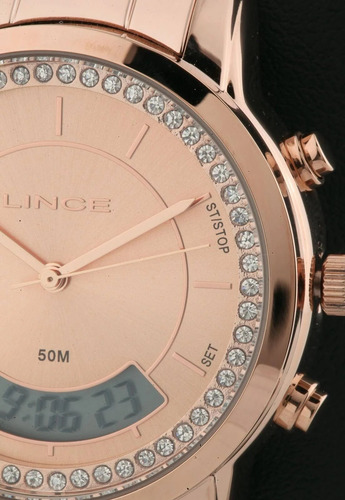 Relógio Feminino Anadigi Lince Orient Lar4640l R1rx Original