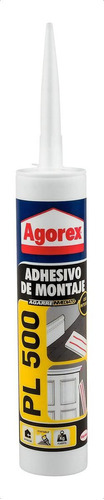 Agorex Pl 500 Cartucho 370 Ml (adhesivo De Montaje)