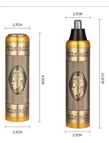 Kit De Maquina Barbera 3x1 Cabezales Intercambiables