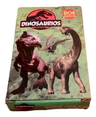 Naipes Dinosaurios X15 Mazos Souvenir Cartas Españolas