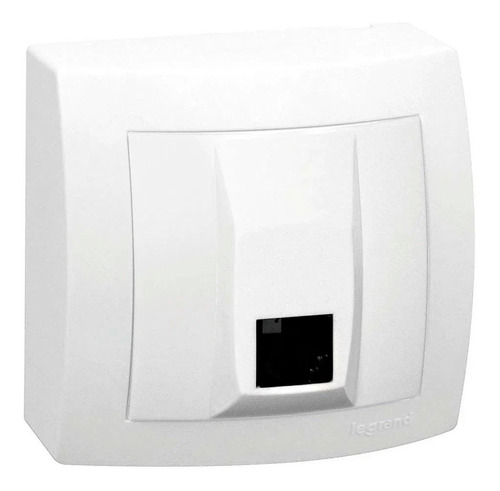 Tomada Para Telefone Rj11 Sistema X Ref.675017 Pial Legrand Cor Branco