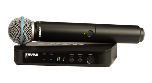 Shure Blx24br/b58-j10 Microfone Sem Fio Beta58 Para Vocais