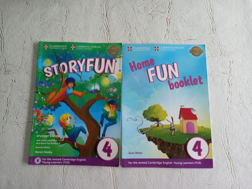 Storyfun 4 Stundent's Book Y Home Fun Booklet - Usado