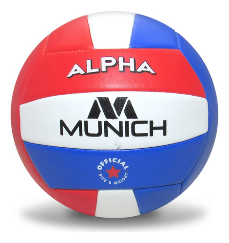 Pelota Volley Munich Alpha Cosida A Maquina