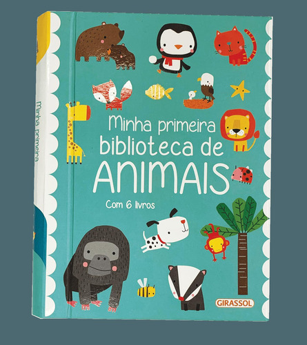 Kit Livros Animais P/ Crianças - Estímulo E Formação
