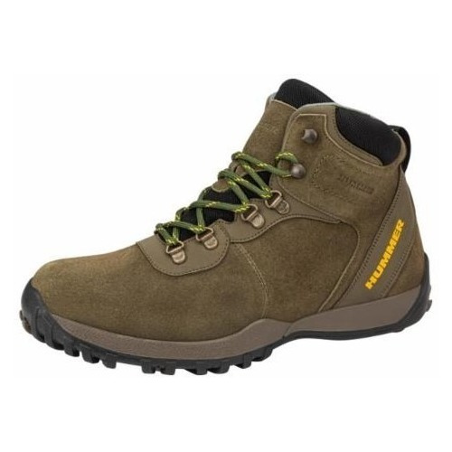 Bota Hiker De Caballero  Hummer 5496 Color Verde Olivo