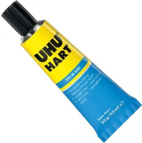 Pegamento Uhu Hart 33 Ml Con Boquilla Made In Germany