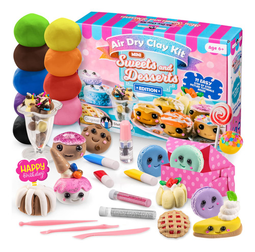 Original Stationery Mini Sweets & Desserts - Kit De Arcilla